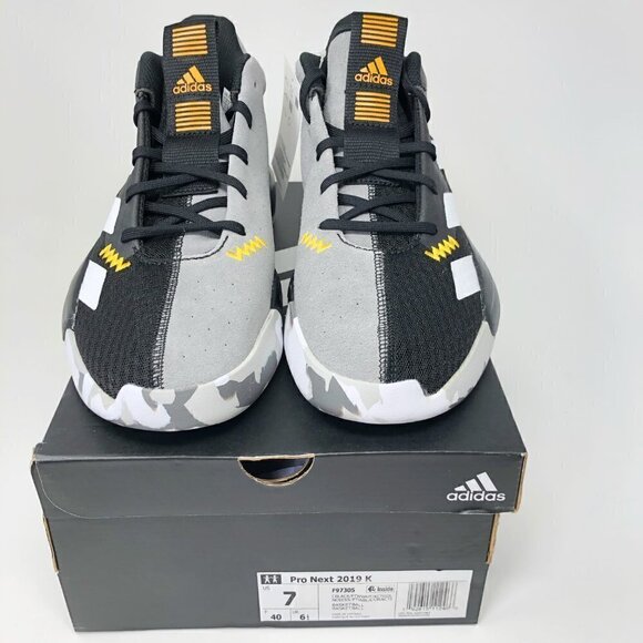 Adidas Pro Next 2019 K Basketball Shoes, Size 7 M - Picture 10 of 12